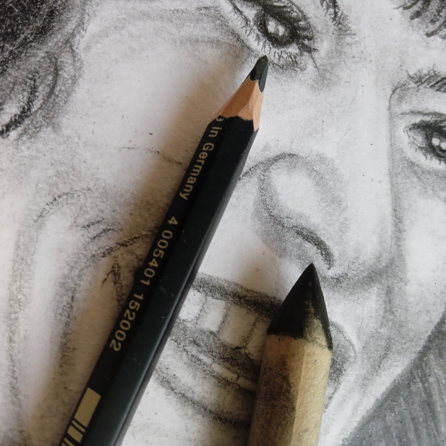 détail d'un portrait